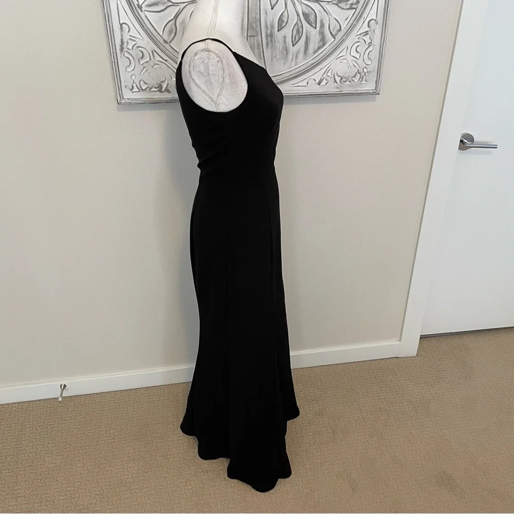 AMSALE Sloan Black Gown, Size 2 - Picture 10 of 13